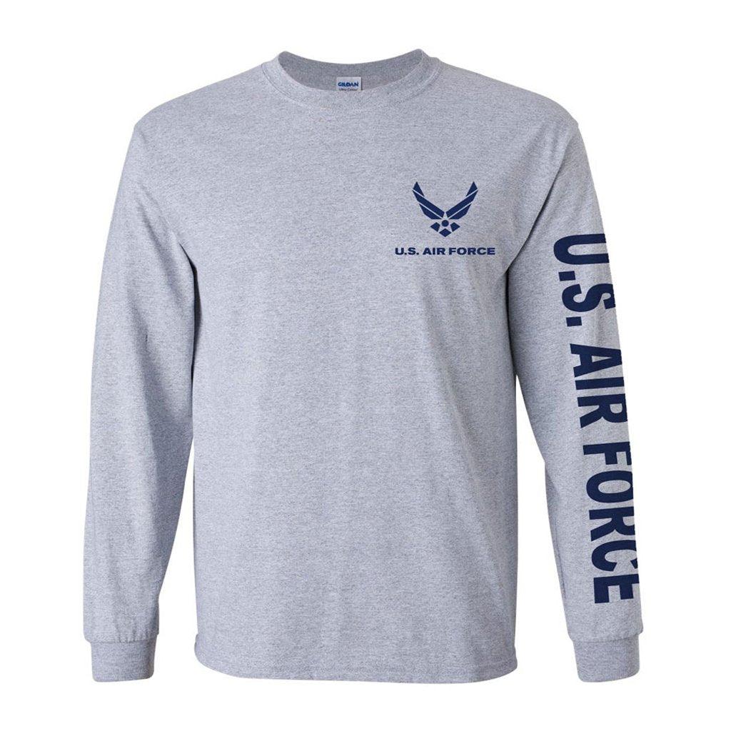 Air Force Sport Grey Long Sleeve Shirt – Military Republic