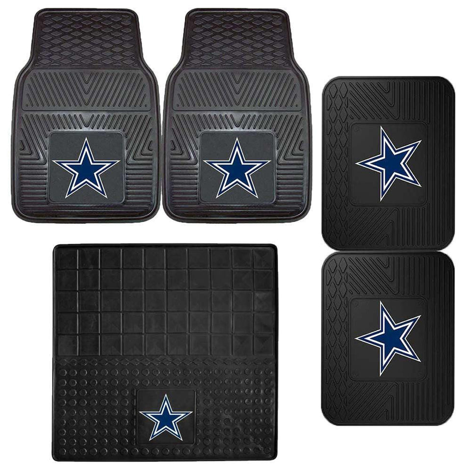 Dallas Cowboys Heavy Duty Vinyl Car Mats Military Republic