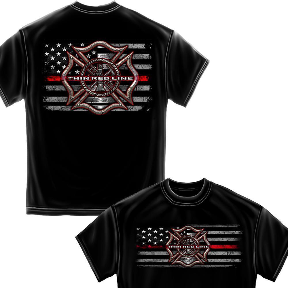 red line t shirt