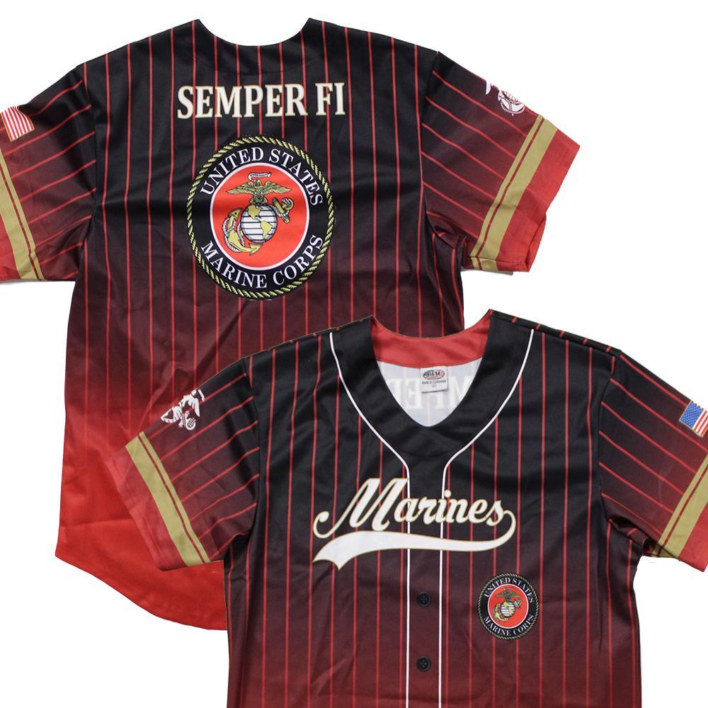 marines baseball jersey