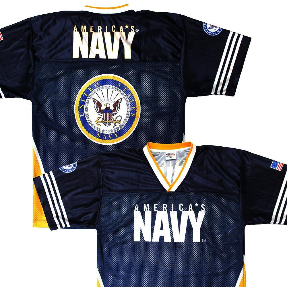 FullSublimation Navy Football Jersey Military Republic