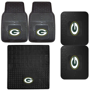 Green Bay Packers Heavy Duty Vinyl Cargo Car Mat Military Republic