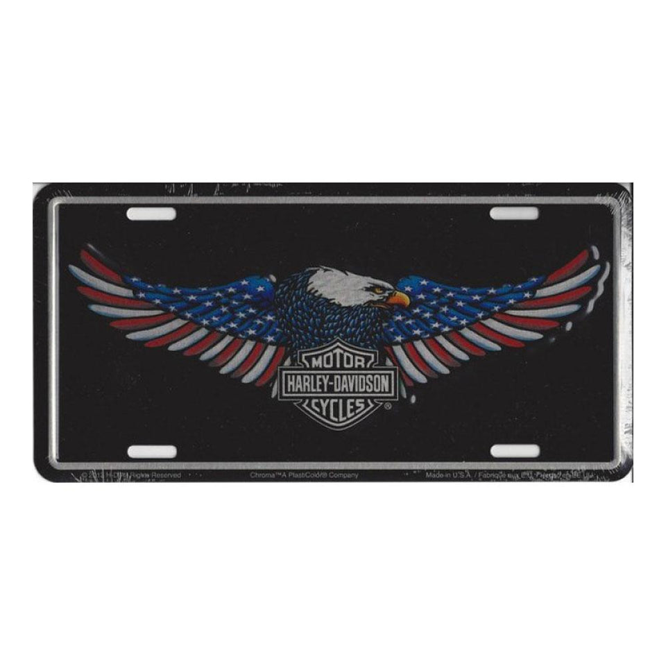 harley davidson eagle logo american flag