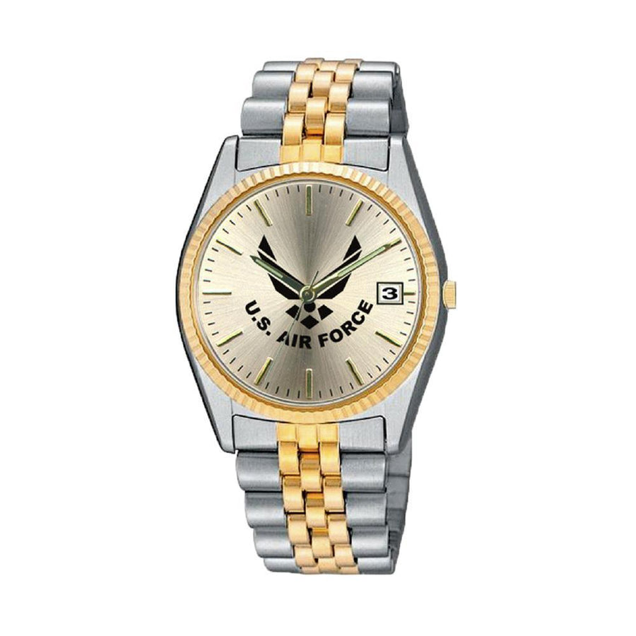 Ladies and Men's Set of US Air Force Stainless Steel Wrist Watch ...