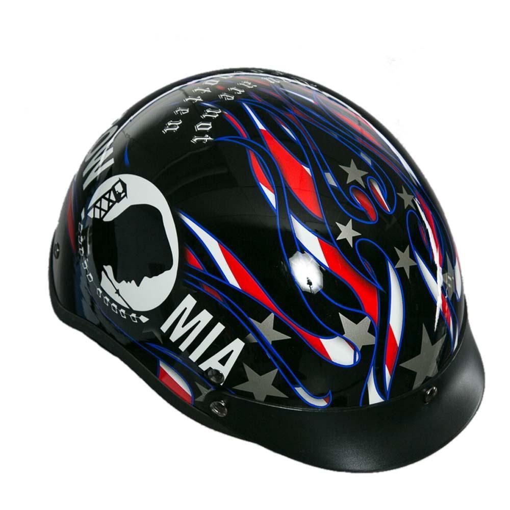 POW-MIA Motorcycle Half Helmet – Military Republic