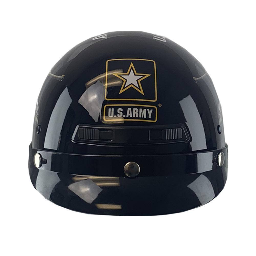 U.S. Army Motorcycle Half Helmet – Military Republic