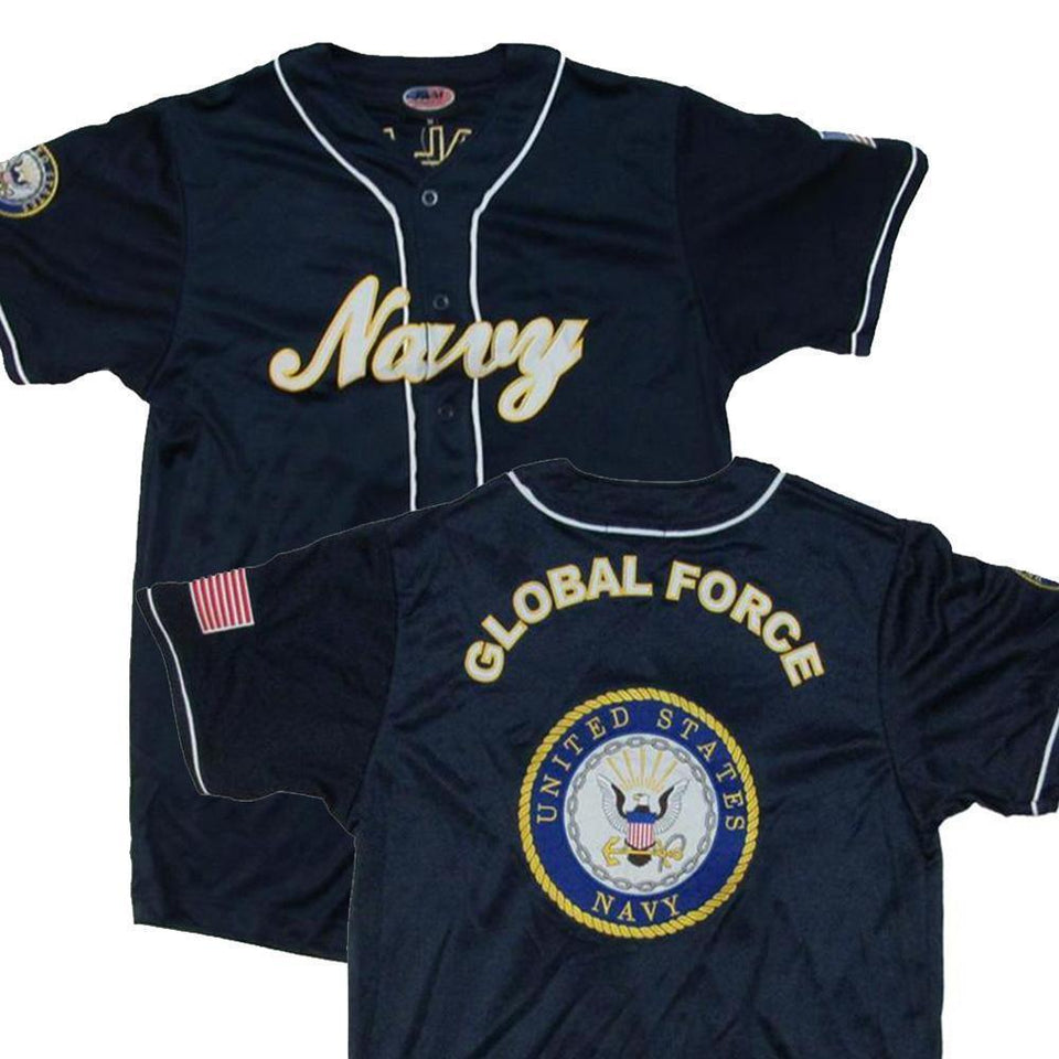U.S. Navy Baseball Jersey – Military 