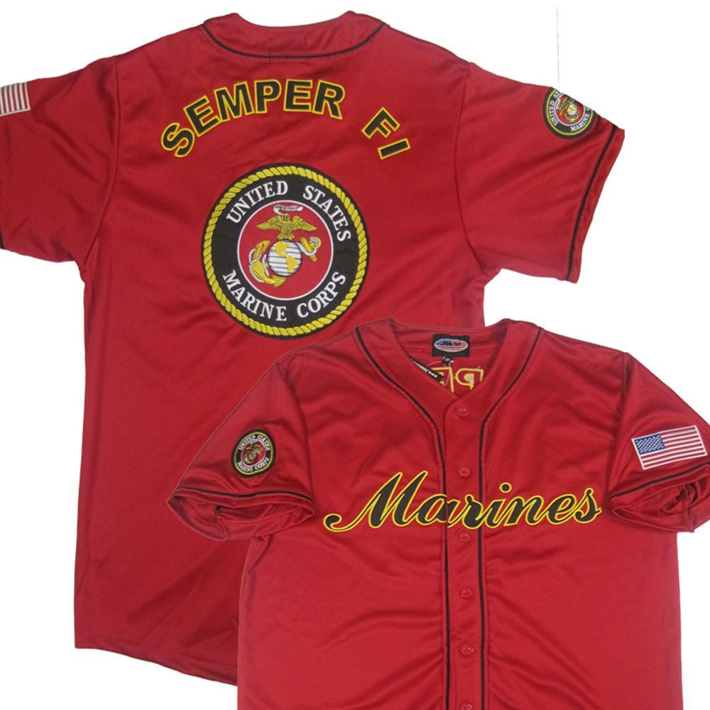 usmc baseball jersey