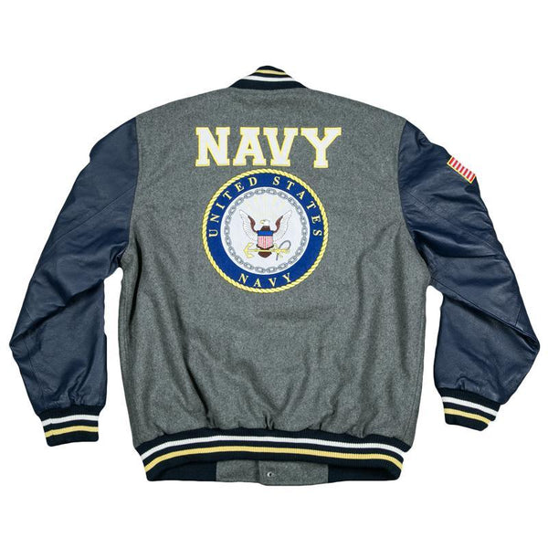 Varsity US NAVY Jacket – Military Republic