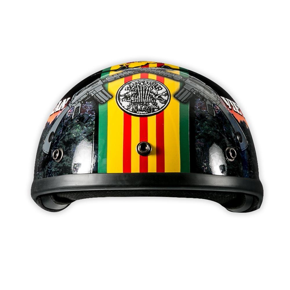 Vietnam Veteran Motorcycle Half Helmet – Military Republic