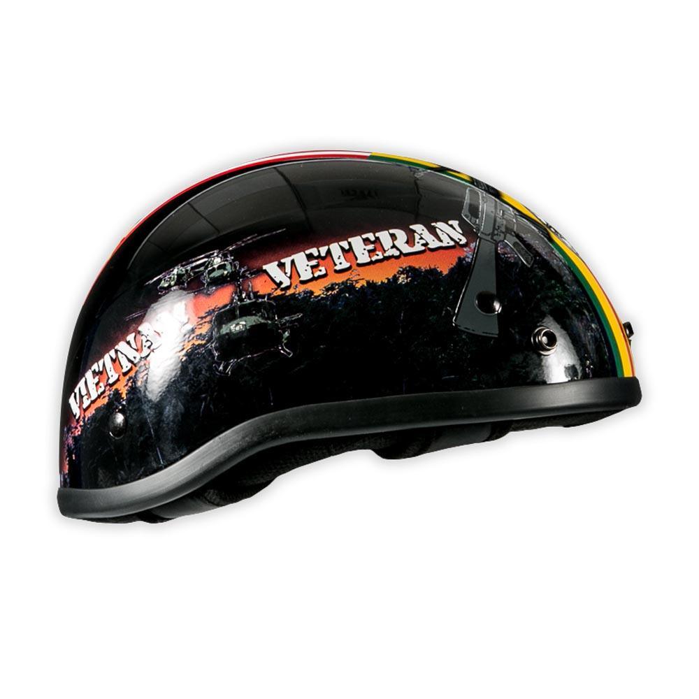 Vietnam Veteran Motorcycle Half Helmet – Military Republic