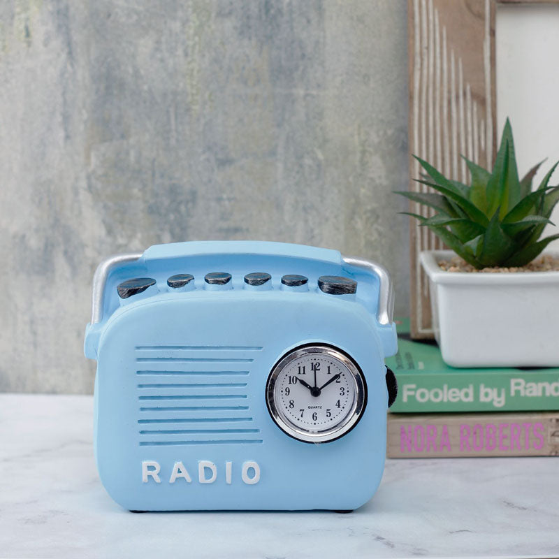 Buy Desk Decor Quirky Vintage Radio Blue Online Propshop24 Com