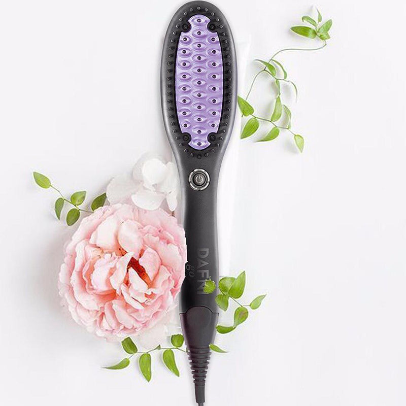 Dafni Allure Cordless Hair Straightening Brush Style Upto Three Heads In  One Charge Extra Bristles For Extra Hair Control Includes A Thermal Bag   Safety Cover 240 Watts Blue  Amazonin Beauty