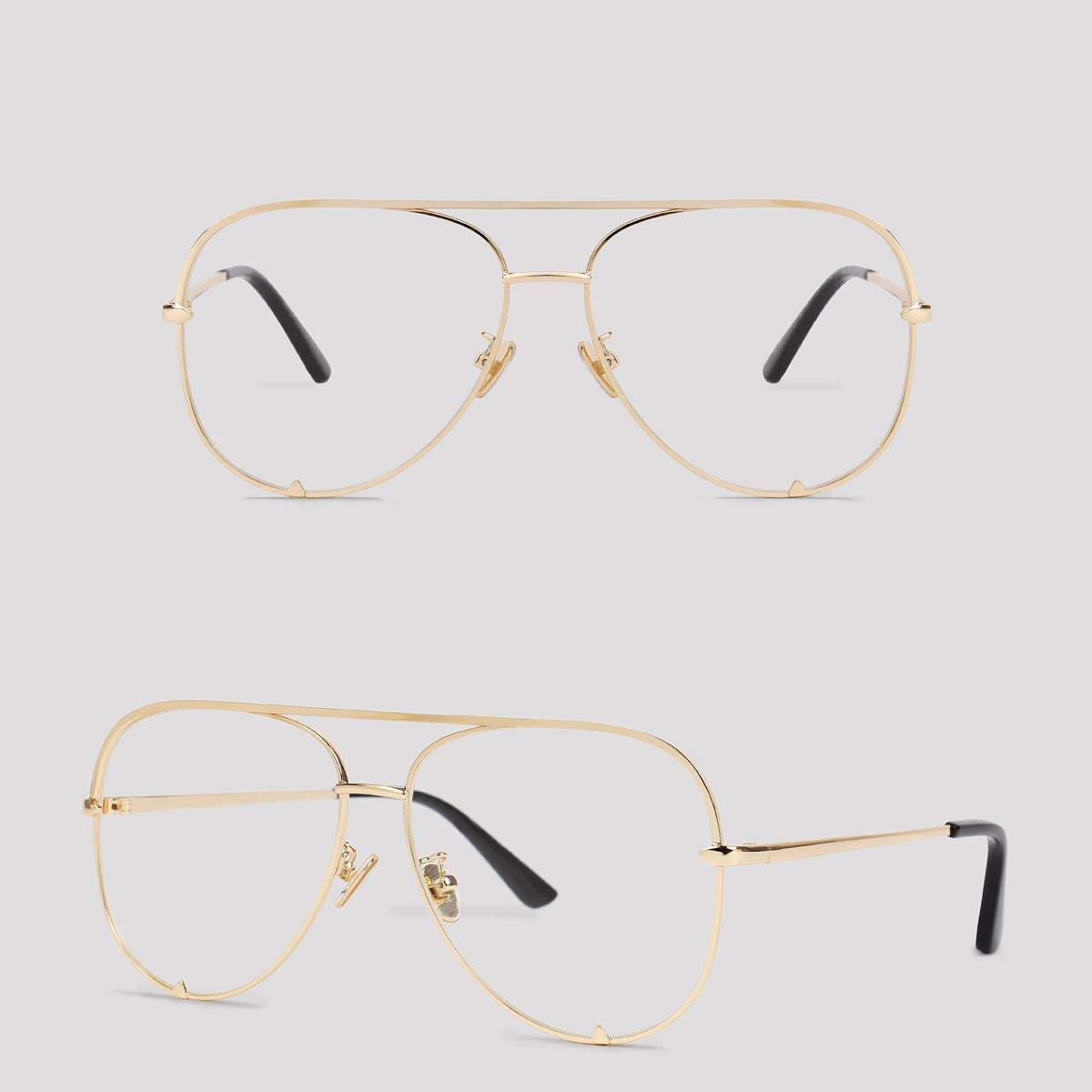 gucci clear reading glasses