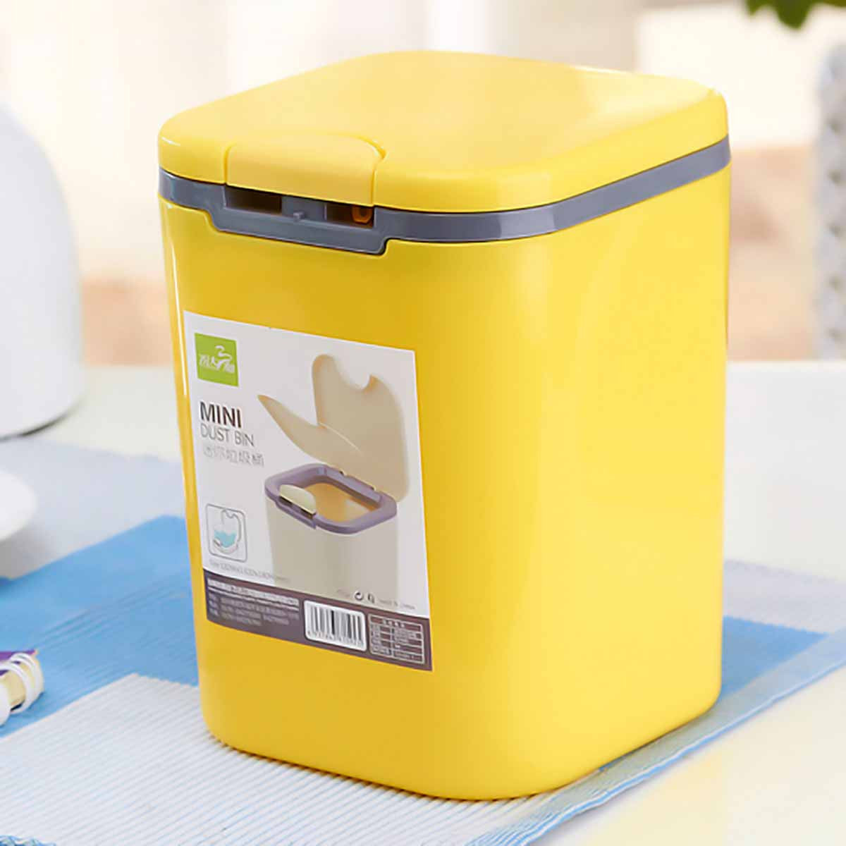Buy Mini Desk Dustbin Yellow Online Propshop24 Com