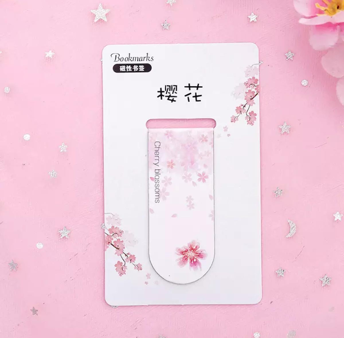 Magnetic Bookmark Cherry Blossom Propshop24 Com