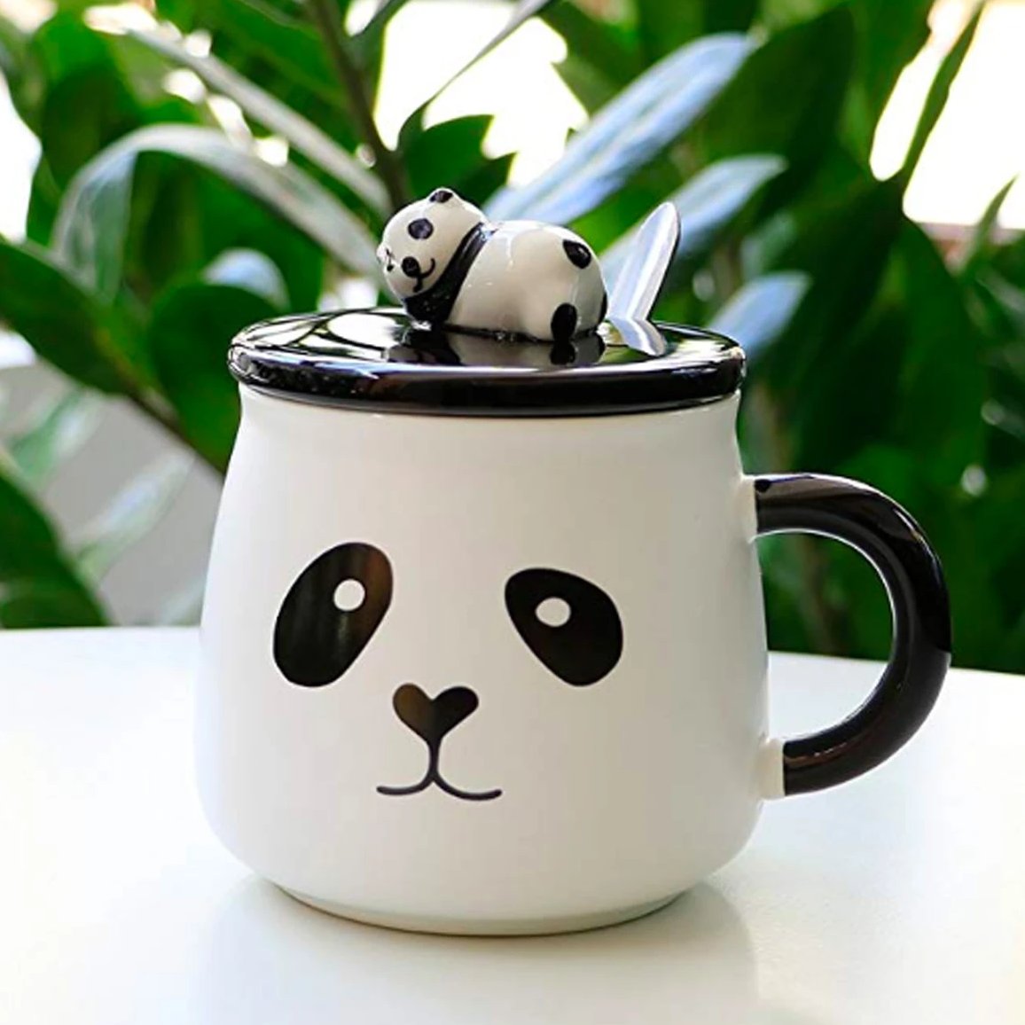 panda coffee travel mug