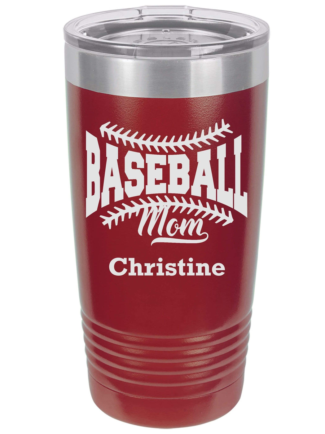 Baseball Mom Personalized Tumbler - Style 2