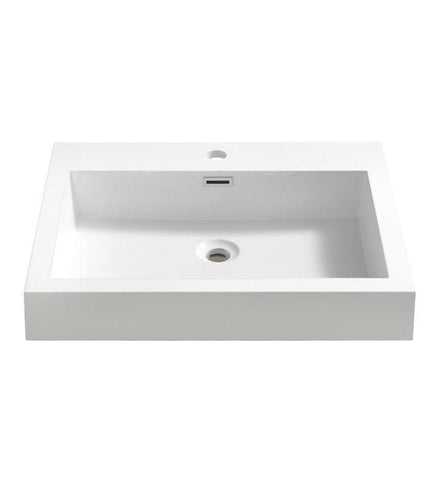 Fresca Nano 24 White Integrated Sink Countertop Fvs8006wh