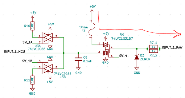 5V Sensor Supply Path