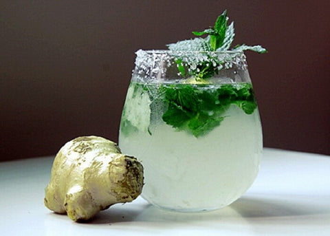 Ginger, Mint Cucumber Water