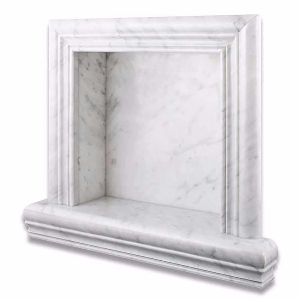 Carrara White Marble Hand-Made Custom Soap Holder - Soap Dish - Polished