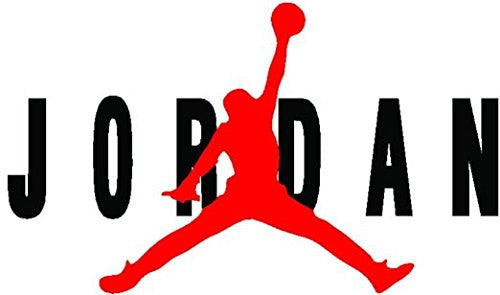 AIR Jordan Flight Jumpman Logo Huge Vinyl Decal Sticker for Wall Car R ...