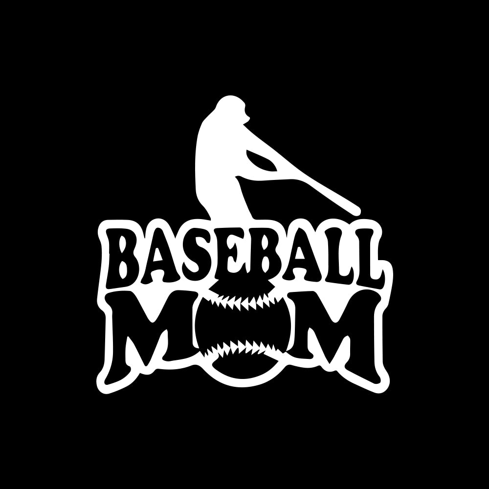 Download Baseball Mom Svg Vinyl Car Window Wall Laptop Room Decal Sticker Mymonkeysticker Com