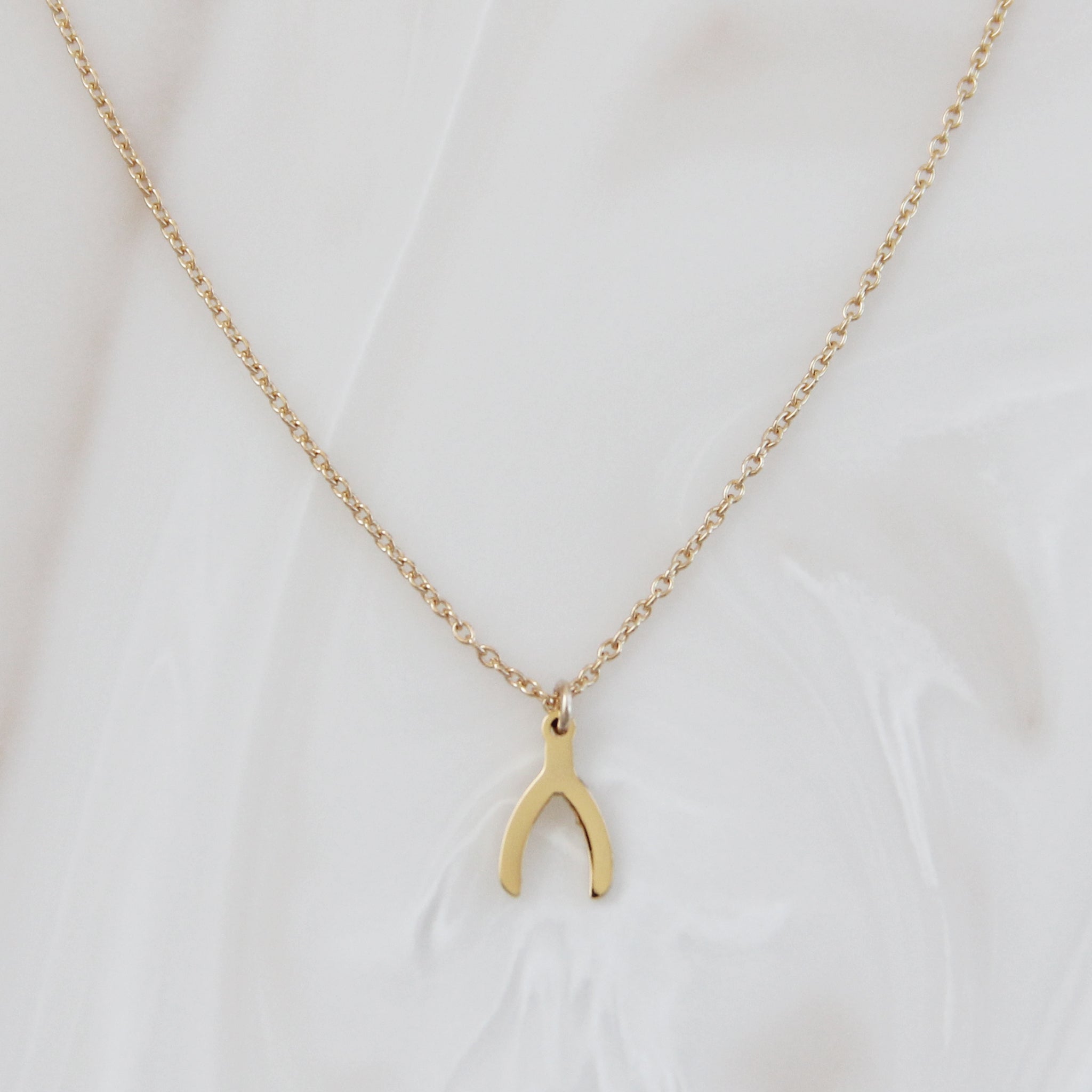 WISHBONE NECKLACE