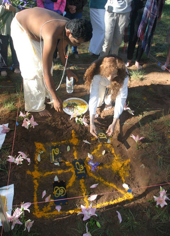 vastu courses ceremony consultant sherri silverman vaastu cornerstone laying