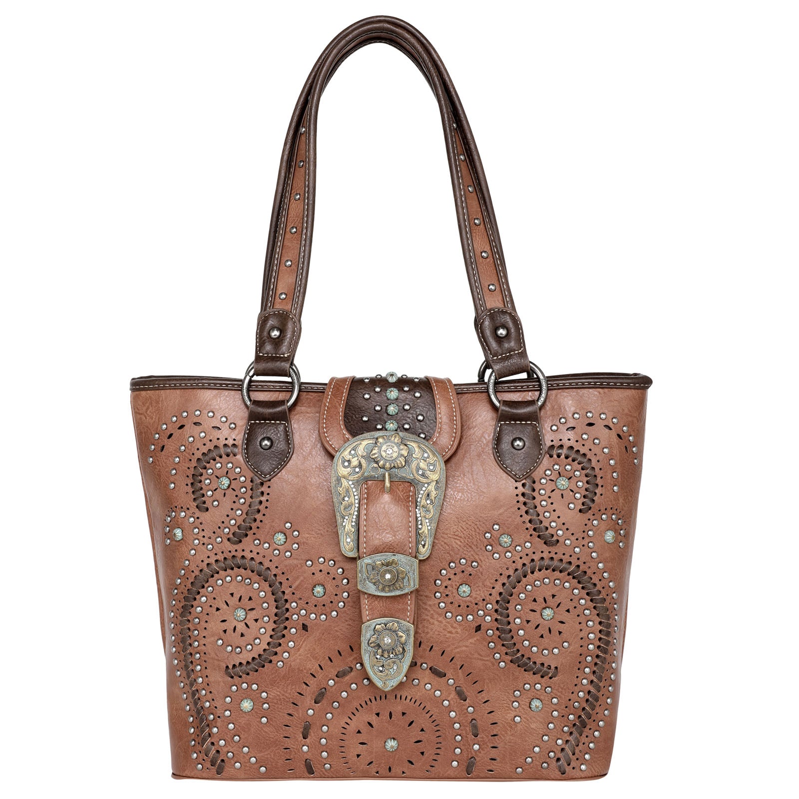 Buy Montana West Fashion 3 pcs Handbag Set Leopard Print Tote Bag Conceal  Carry Purse for Women, 055 Black, Large at