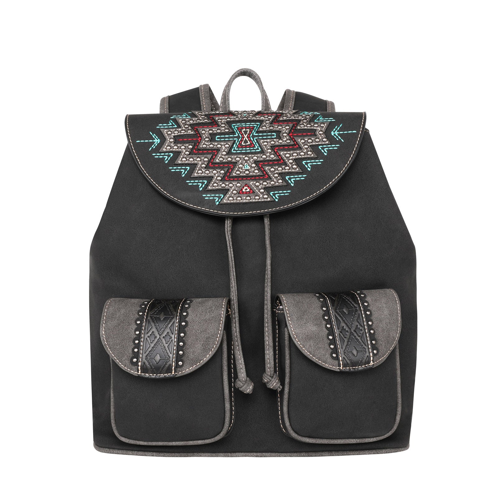 Out West Montsouris Backpack Revamped Leather Braiding and Fringe – Out  West Custom Bags