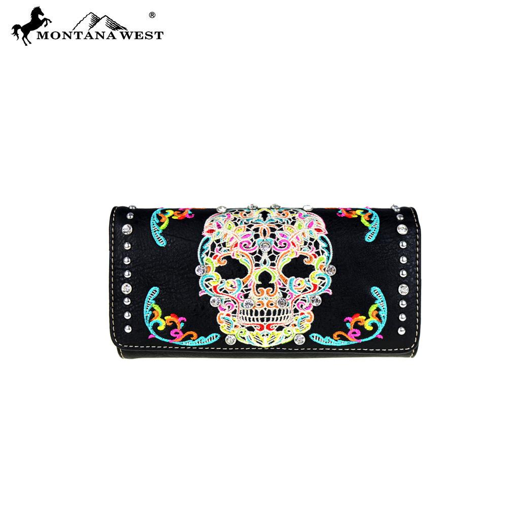 montana west sugar skull flip flops