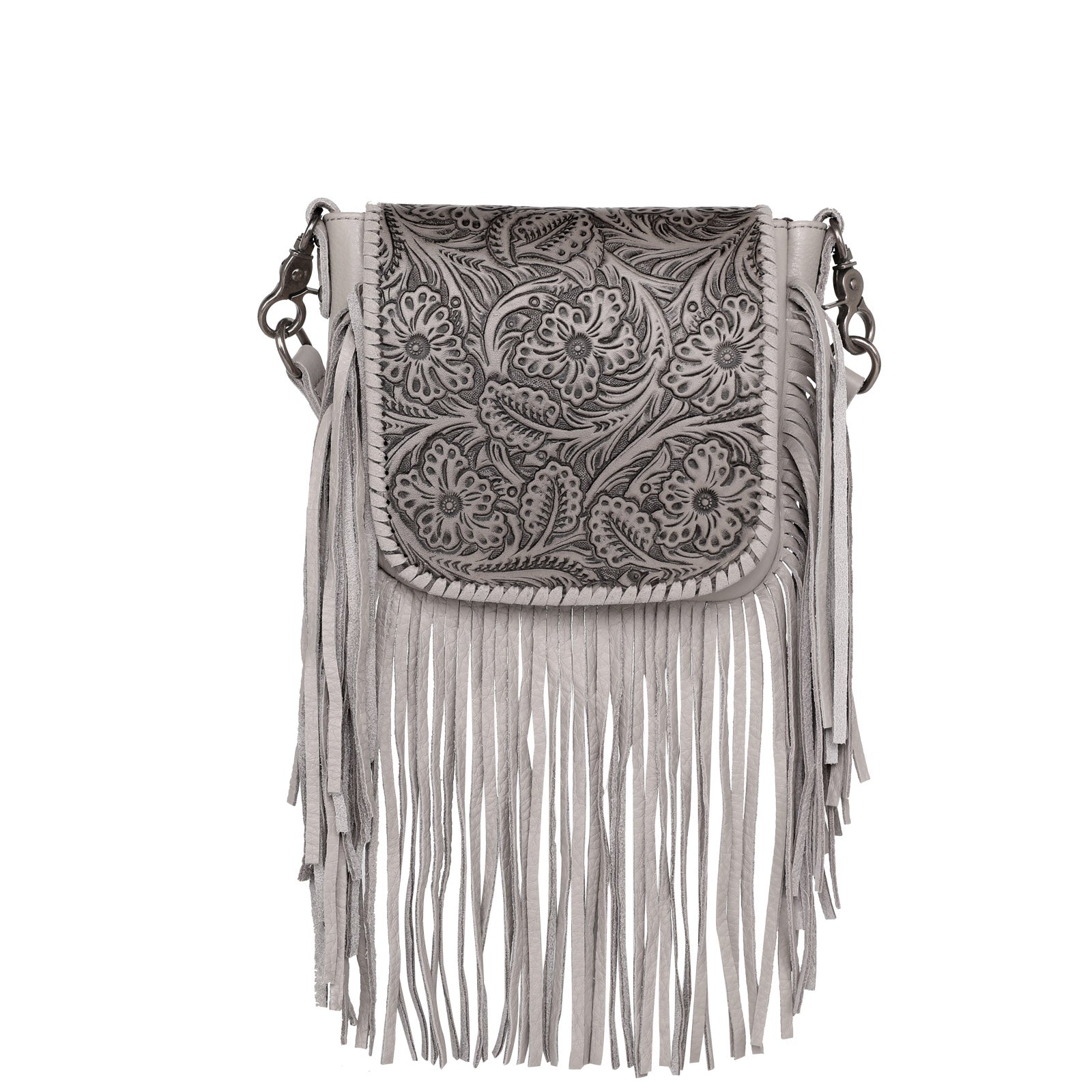 Cowhide Fringe Custom LV / Monotanna West Purse