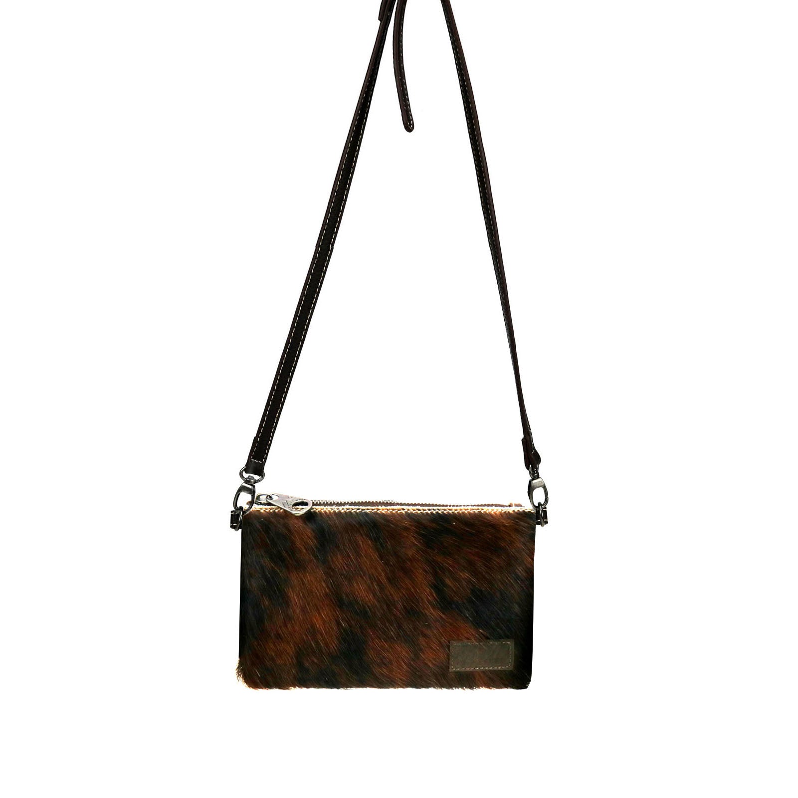 Cowhide Fringe Custom LV / Monotanna West Purse