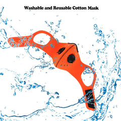 SCM-002DR  Adjustable Sports Face Mask Reusable with Exhalation Valves