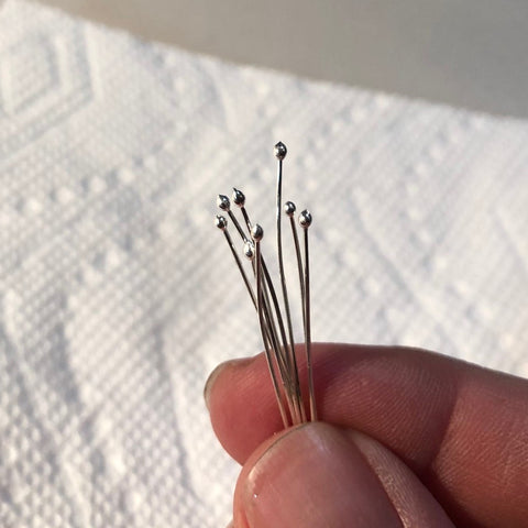 finishing head pins