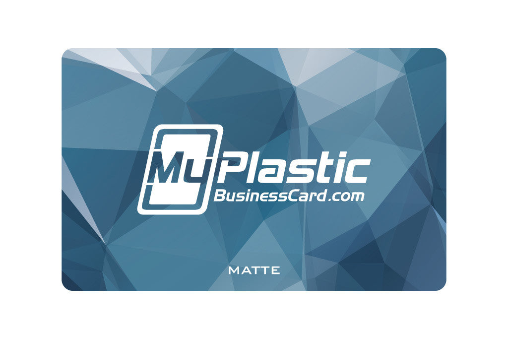 Matte Plastic Business Cards