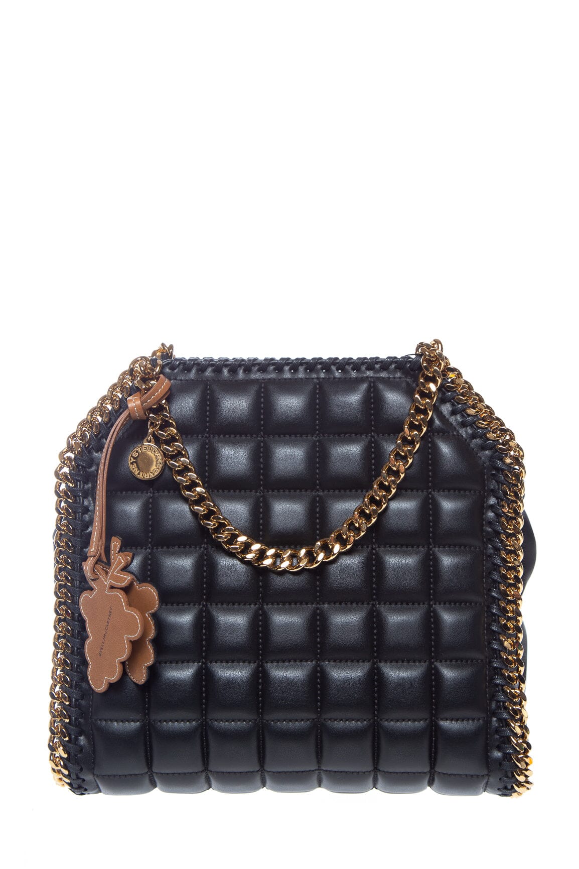 image of Stella McCartney Black Quilted Falabella Handbag