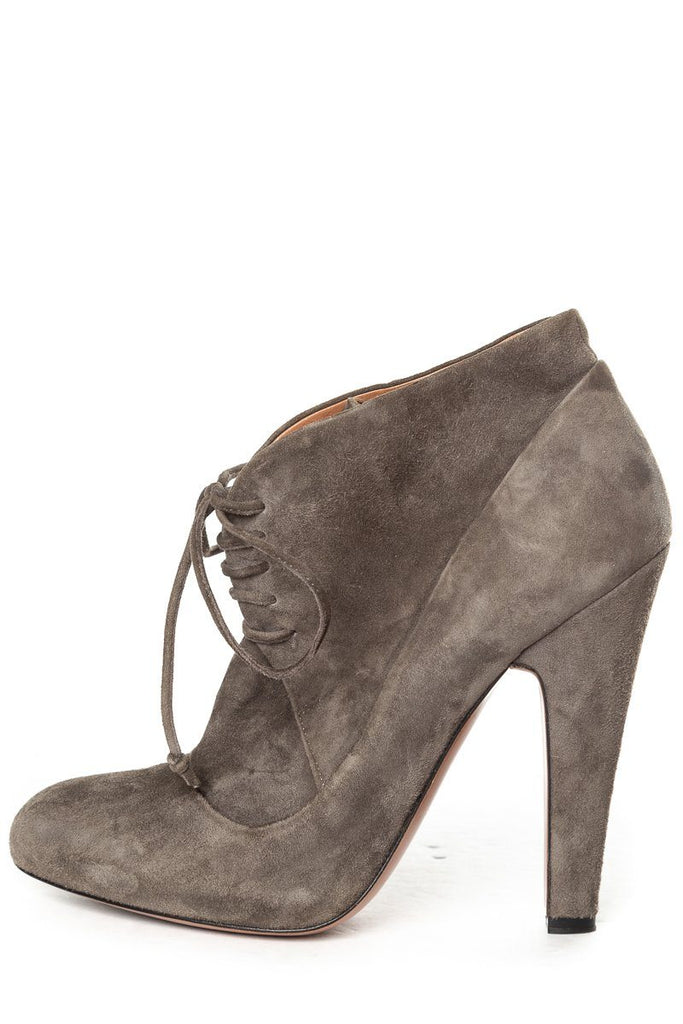 alaia suede ankle boots