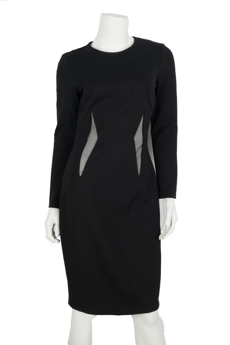 cushnie black dress