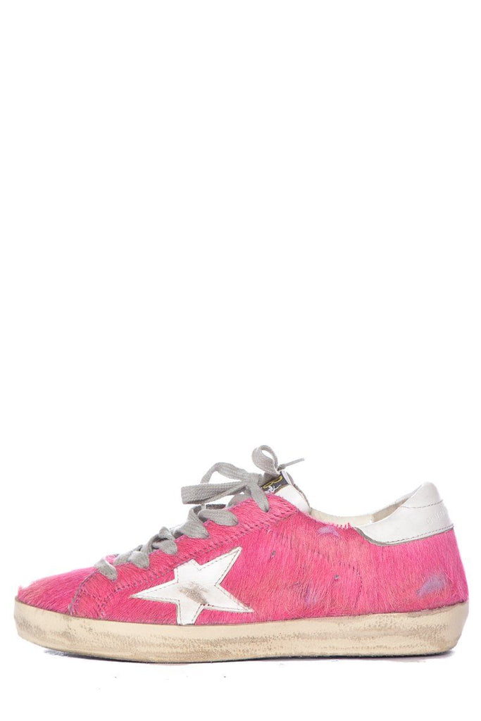 Golden Goose Pink Low-Top Sneakers SZ 35