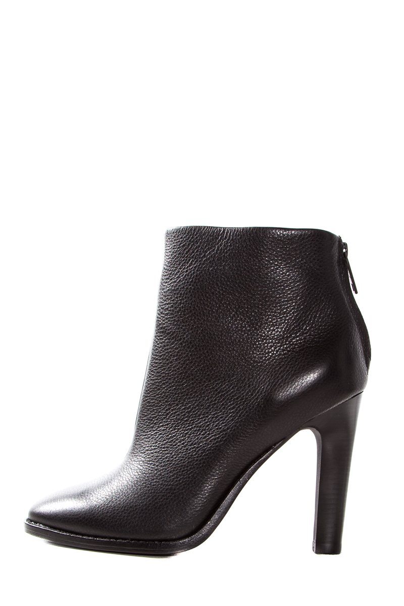 sale black leather ankle boots