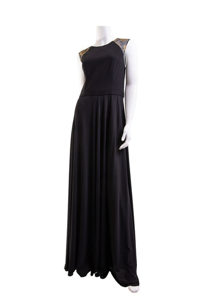 vera wang black gown