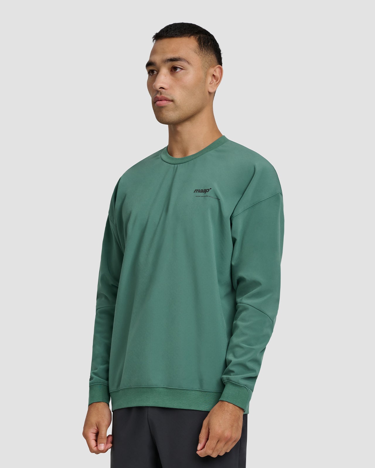 Divi Crewneck  DIVI Comfort Colors® Crewneck In Seafoam Green