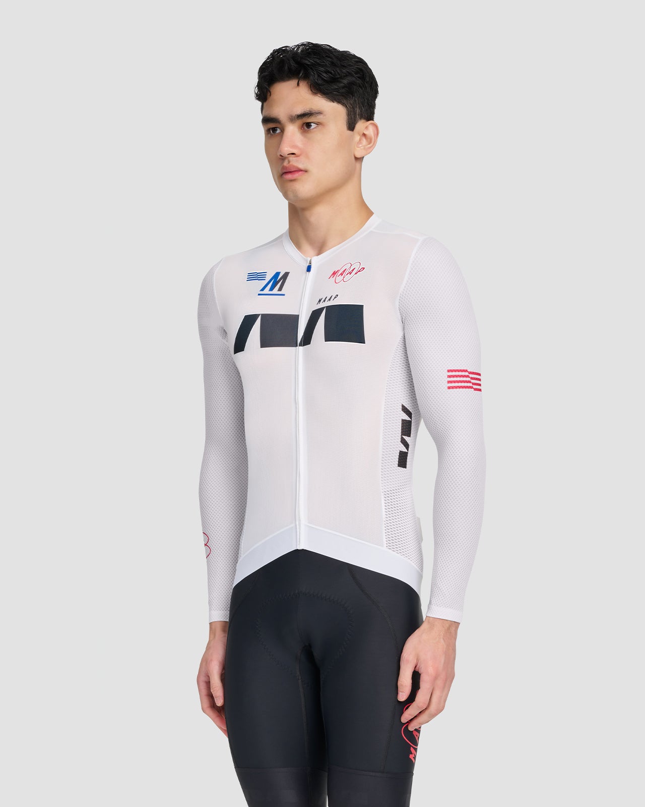 Trace Pro Air Ls Jersey White | MAAP US