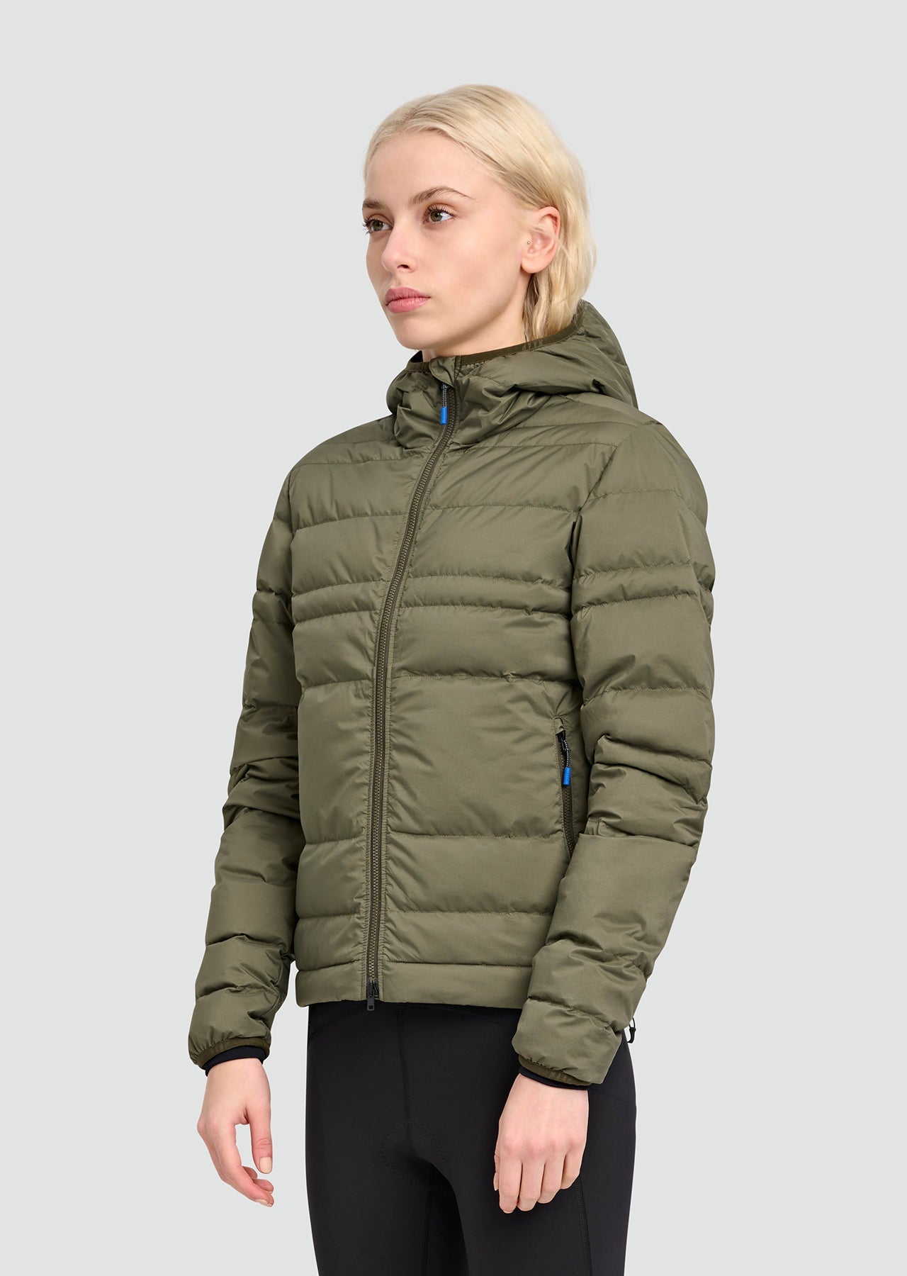 Womens Transit Packable Puffer Olive | MAAP US