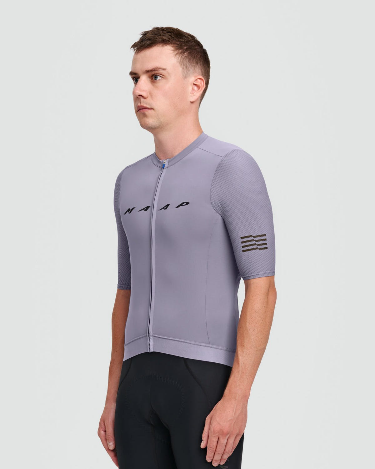 Evade Pro Base Jersey Purple Ash | MAAP US