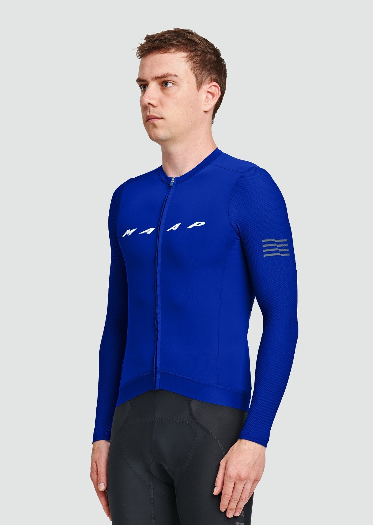 Evade Pro Base Ls Jersey Space Blue | MAAP US
