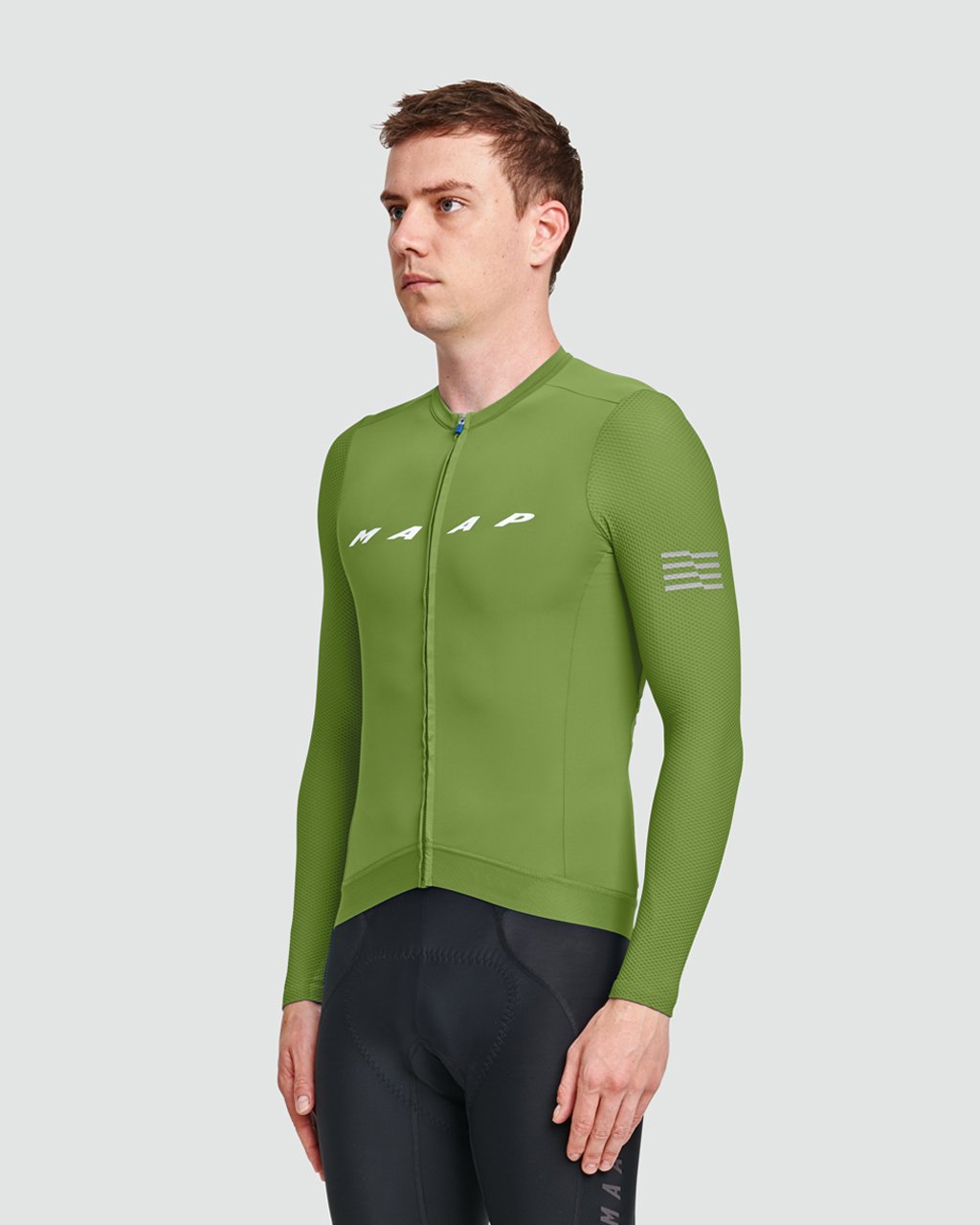 Evade Pro Base Ls Jersey Wasabi | MAAP US